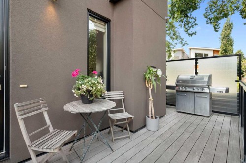 3542 7 Avenue Sw, Calgary, AB - Outdoor With Deck Patio Veranda With Exterior