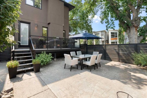 3542 7 Avenue Sw, Calgary, AB - Outdoor With Deck Patio Veranda