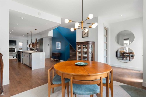 3542 7 Avenue Sw, Calgary, AB - Indoor Photo Showing Dining Room