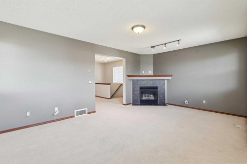 172 Kincora Drive Nw, Calgary, AB - Indoor With Fireplace