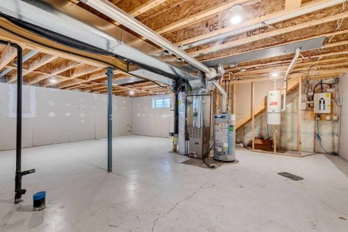172 Kincora Drive Nw, Calgary, AB - Indoor Photo Showing Basement