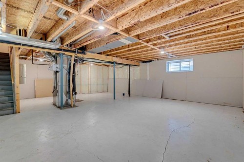 172 Kincora Drive Nw, Calgary, AB - Indoor Photo Showing Basement