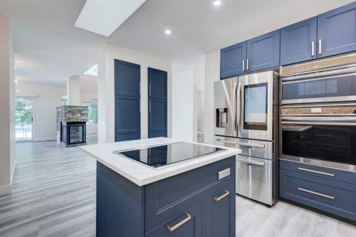 47 Christie Park Terrace Sw, Calgary, AB - Indoor Photo Showing Kitchen With Upgraded Kitchen