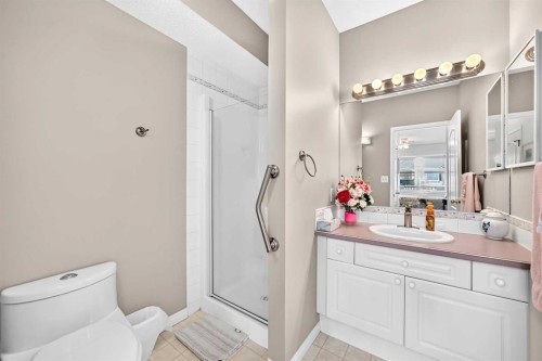 210-78 Prestwick Gardens Se, Calgary, AB - Indoor Photo Showing Bathroom