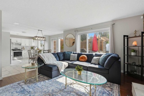 161 Douglasbank Way Se, Calgary, AB - Indoor Photo Showing Living Room