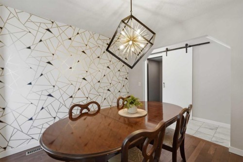 161 Douglasbank Way Se, Calgary, AB - Indoor Photo Showing Dining Room