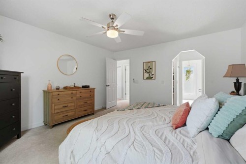 161 Douglasbank Way Se, Calgary, AB - Indoor Photo Showing Bedroom