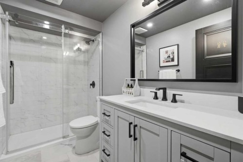 161 Douglasbank Way Se, Calgary, AB - Indoor Photo Showing Bathroom