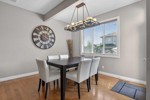 159 Sherwood Crescent Nw, Calgary, AB - Indoor Photo Showing Dining Room