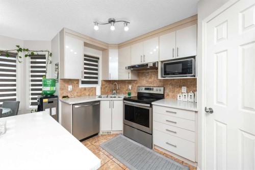 210 Taracove Landing Ne, Calgary, AB - Indoor Photo Showing Kitchen With Stainless Steel Kitchen