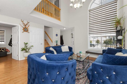 210 Taracove Landing Ne, Calgary, AB - Indoor Photo Showing Living Room