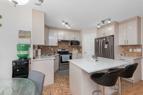 210 Taracove Landing Ne, Calgary, AB - Indoor Photo Showing Kitchen With Stainless Steel Kitchen With Upgraded Kitchen