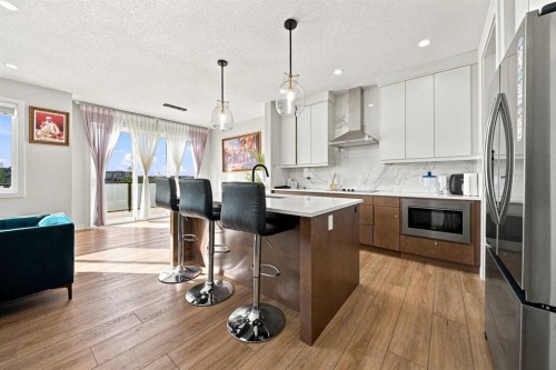 303 Cornerbrook Drive Ne, Calgary, AB - Indoor Photo Showing Kitchen With Stainless Steel Kitchen With Upgraded Kitchen
