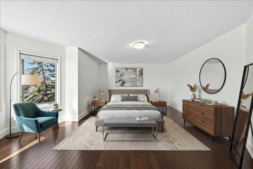 98 Hampstead Circle Nw, Calgary, AB - Indoor Photo Showing Bedroom