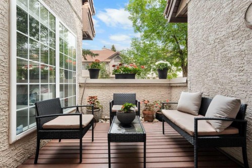 101-1997 Sirocco Drive Sw, Calgary, AB - Outdoor With Deck Patio Veranda With Exterior