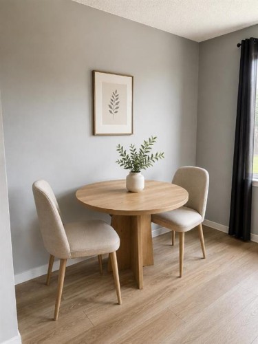 1219 68 Street Ne, Calgary, AB - Indoor Photo Showing Dining Room