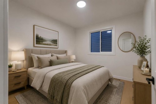 135 South Shore Road, Chestermere, AB - Indoor Photo Showing Bedroom