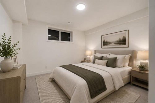 135 South Shore Road, Chestermere, AB - Indoor Photo Showing Bedroom