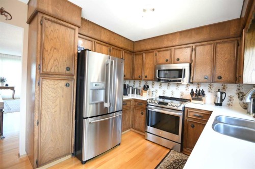 168 Templewood Drive Ne, Calgary, AB - Indoor Photo Showing Kitchen With Double Sink