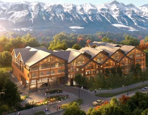 202-1724 Bow Valley Trail, Canmore, AB - Outdoor With View