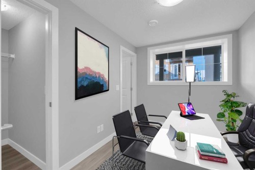 924 Sage Hill Grove Nw, Calgary, AB - Indoor Photo Showing Office