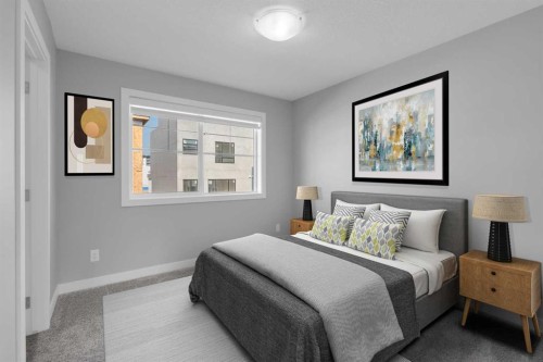 924 Sage Hill Grove Nw, Calgary, AB - Indoor Photo Showing Bedroom
