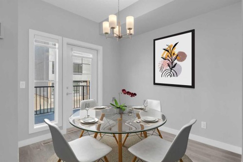 924 Sage Hill Grove Nw, Calgary, AB - Indoor Photo Showing Dining Room