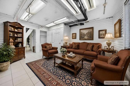 632 Marsh Road Ne, Calgary, AB - Indoor Photo Showing Living Room