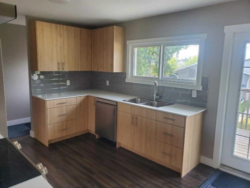 10301 103Rd Street, High Level, AB - Indoor Photo Showing Kitchen With Double Sink