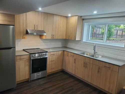 10301 103Rd Street, High Level, AB - Indoor Photo Showing Kitchen With Double Sink