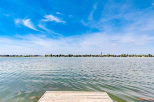 1001 East Chestermere Drive, Chestermere, AB - Outdoor With Body Of Water With View