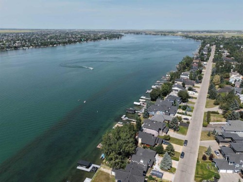 1001 East Chestermere Drive, Chestermere, AB - Outdoor With Body Of Water With View