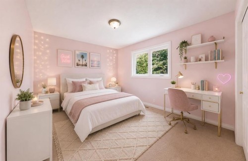 136 Midlawn Close Se, Calgary, AB - Indoor Photo Showing Bedroom
