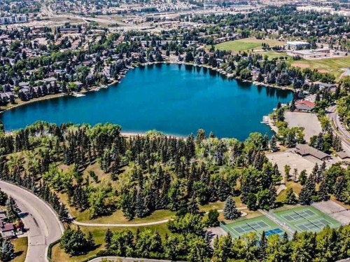 136 Midlawn Close Se, Calgary, AB - Outdoor With Body Of Water With View