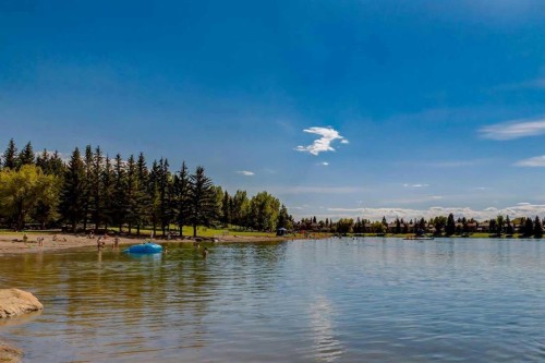 136 Midlawn Close Se, Calgary, AB - Outdoor With Body Of Water With View