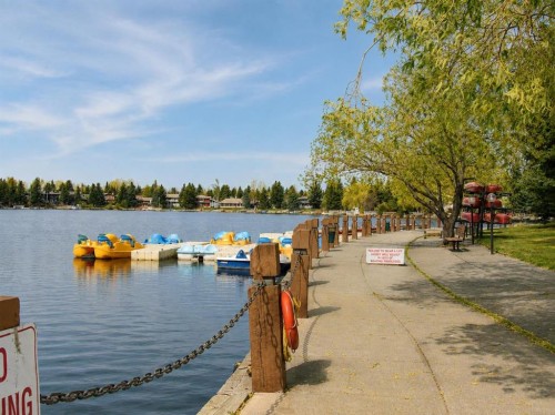 136 Midlawn Close Se, Calgary, AB - Outdoor With Body Of Water With View