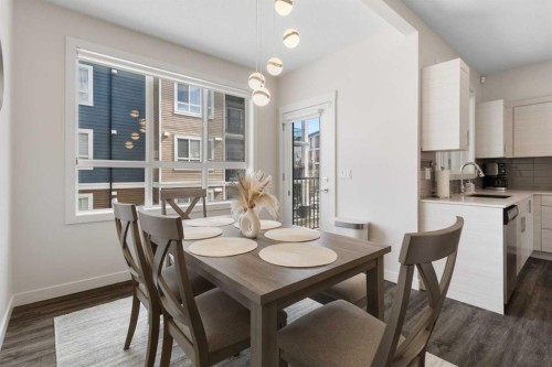 124 Walgrove Cove Se, Calgary, AB - Indoor Photo Showing Dining Room