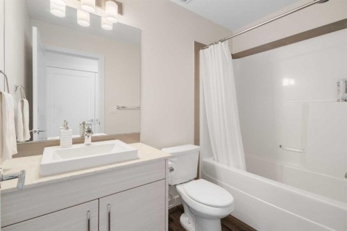 124 Walgrove Cove Se, Calgary, AB - Indoor Photo Showing Bathroom