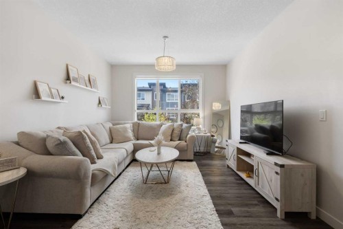 124 Walgrove Cove Se, Calgary, AB - Indoor Photo Showing Living Room