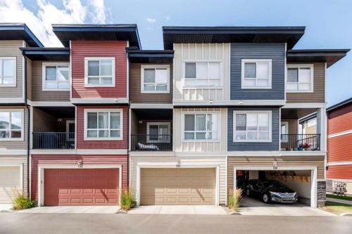 124 Walgrove Cove Se, Calgary, AB - Outdoor With Balcony With Facade