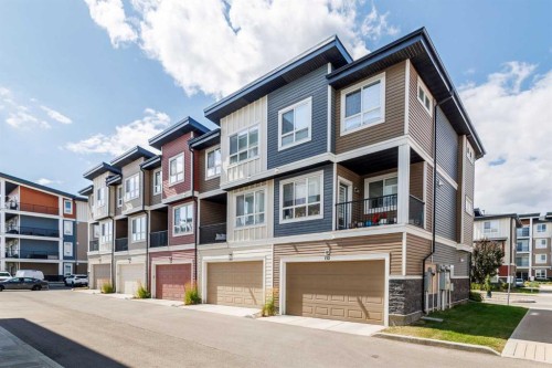 124 Walgrove Cove Se, Calgary, AB - Outdoor With Balcony With Facade