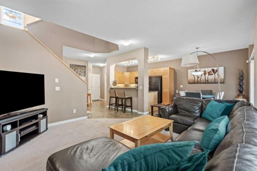52 Copperfield Close Se, Calgary, AB - Indoor Photo Showing Living Room