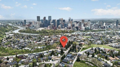 924 7A Street Nw, Calgary, AB - Outdoor With View