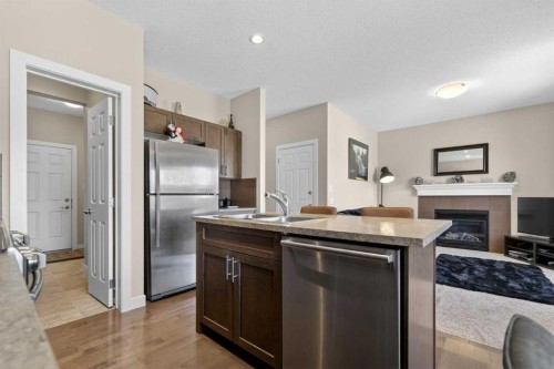 216 Ranch Downs, Strathmore, AB - Indoor Photo Showing Kitchen With Double Sink