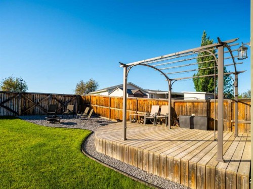 216 Ranch Downs, Strathmore, AB - Outdoor With Deck Patio Veranda