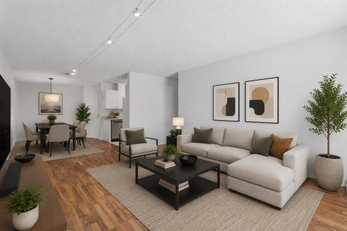 14D-80 Galbraith Drive Sw, Calgary, AB - Indoor Photo Showing Living Room
