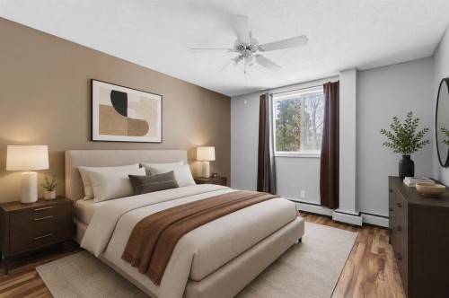 14D-80 Galbraith Drive Sw, Calgary, AB - Indoor Photo Showing Bedroom