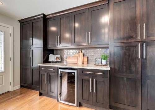 176 Mapleburn Drive Se, Calgary, AB - Indoor Photo Showing Kitchen With Upgraded Kitchen
