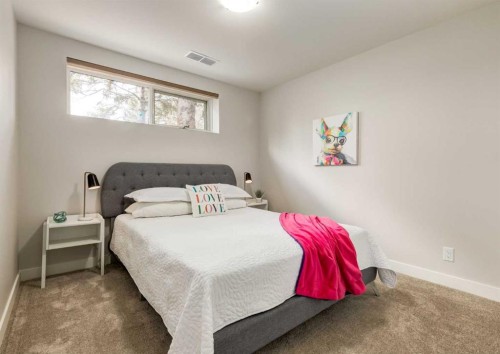 176 Mapleburn Drive Se, Calgary, AB - Indoor Photo Showing Bedroom