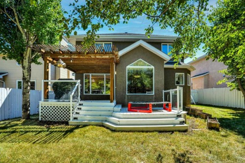 132 Evergreen Close Sw, Calgary, AB - Outdoor With Deck Patio Veranda